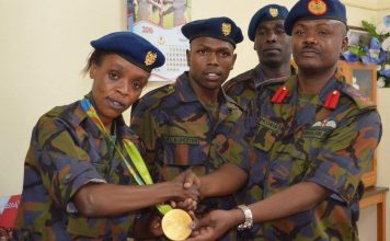 Kenya Defence Forces for promoting Jemima Sumgong from Senior Private to Corporal